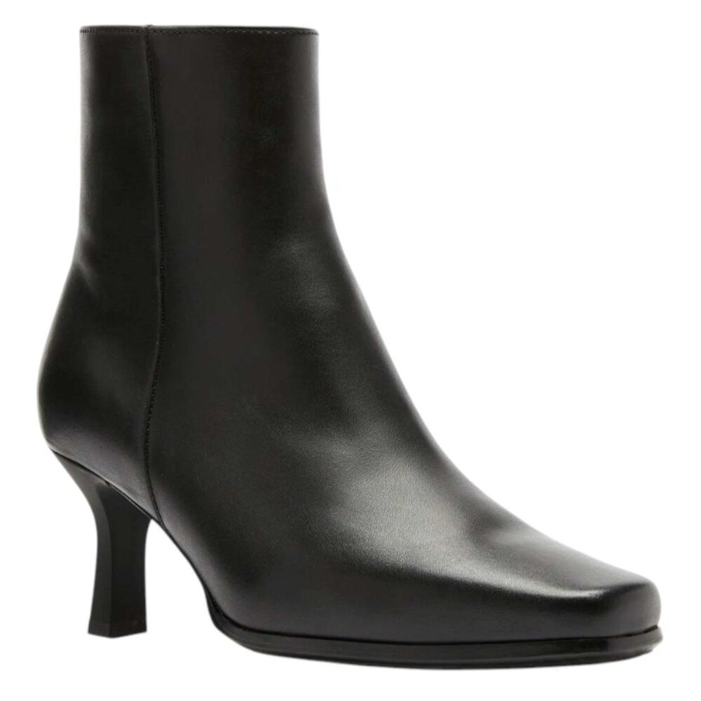 La Canadienne Tahlia Leather Boot Black, US 8.5 - Picture 2 of 5